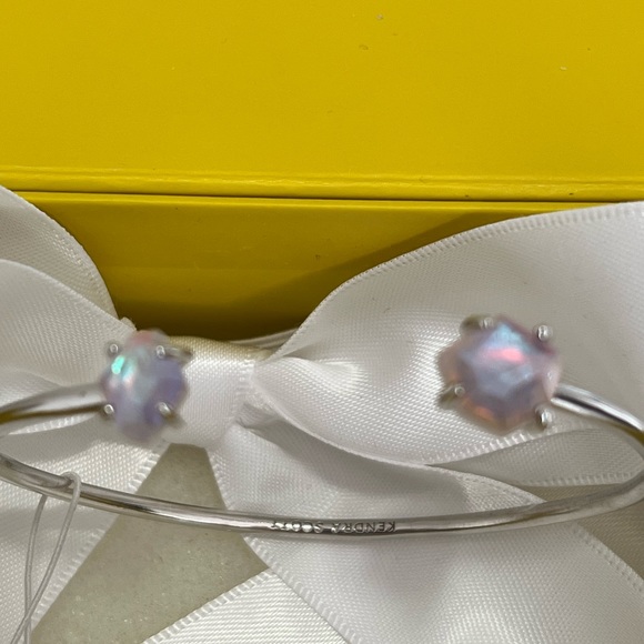 NWT Kendra Scott RARE & RETIRED Merida Bracelet Amethyst Dichroic Gorgeous! - Picture 7 of 17